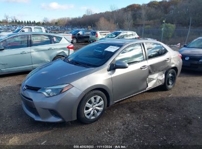 Lot #3035083807 2016 TOYOTA COROLLA LE