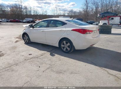 Lot #3047411814 2012 HYUNDAI ELANTRA GLS