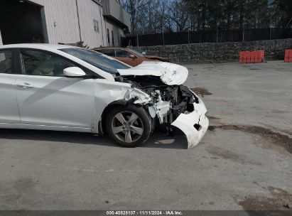 Lot #3047411814 2012 HYUNDAI ELANTRA GLS