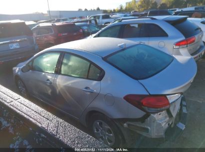 Lot #3035083552 2017 KIA FORTE LX