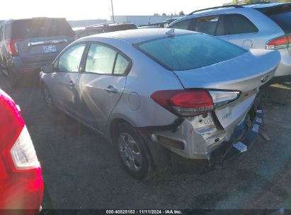 Lot #3035083552 2017 KIA FORTE LX