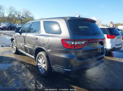 Lot #3035083551 2016 DODGE DURANGO SXT