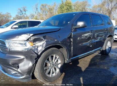 Lot #3035083551 2016 DODGE DURANGO SXT