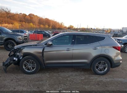 Lot #3056472208 2018 HYUNDAI SANTA FE SPORT 2.4L