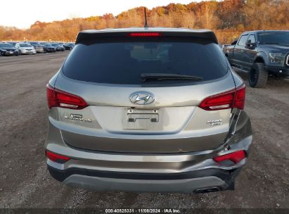 Lot #3056472208 2018 HYUNDAI SANTA FE SPORT 2.4L