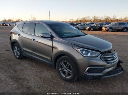 Lot #3056472208 2018 HYUNDAI SANTA FE SPORT 2.4L