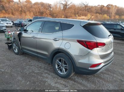 Lot #3056472208 2018 HYUNDAI SANTA FE SPORT 2.4L