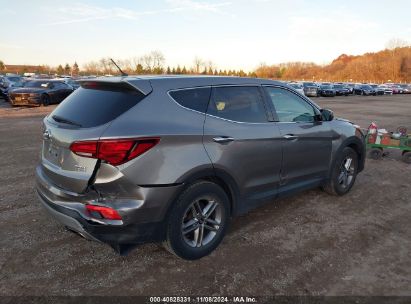 Lot #3056472208 2018 HYUNDAI SANTA FE SPORT 2.4L