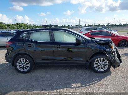 Lot #3050079745 2021 NISSAN ROGUE SPORT S FWD XTRONIC CVT