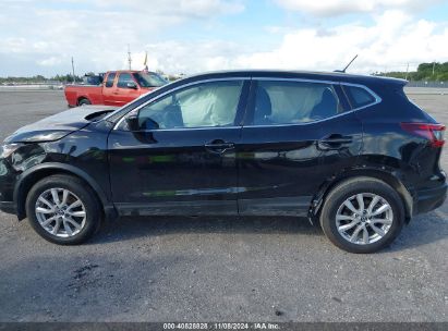 Lot #3050079745 2021 NISSAN ROGUE SPORT S FWD XTRONIC CVT