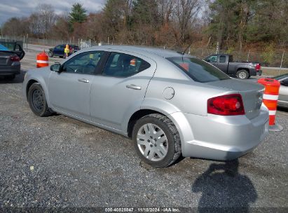 Lot #2992835083 2012 DODGE AVENGER SE