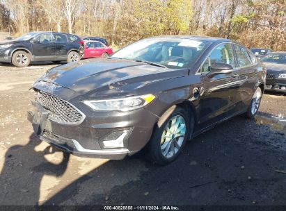 Lot #3037544536 2019 FORD FUSION ENERGI TITANIUM