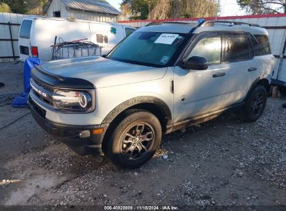 Lot #3020796580 2022 FORD BRONCO SPORT BIG BEND