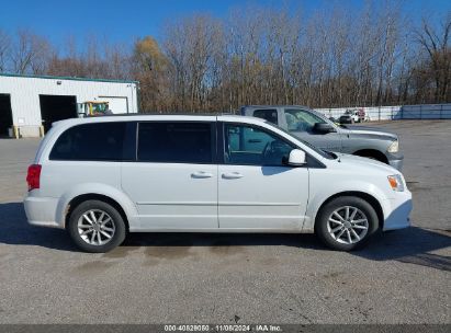 Lot #2989127220 2016 DODGE GRAND CARAVAN SXT