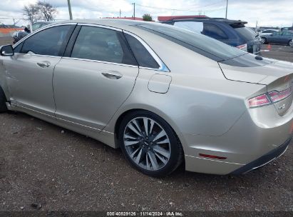 Lot #3035083527 2017 LINCOLN MKZ RESERVE