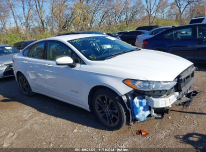 Lot #3037544396 2018 FORD FUSION HYBRID SE