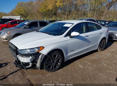 Lot #3037544396 2018 FORD FUSION HYBRID SE