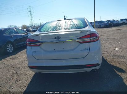 Lot #3037544396 2018 FORD FUSION HYBRID SE