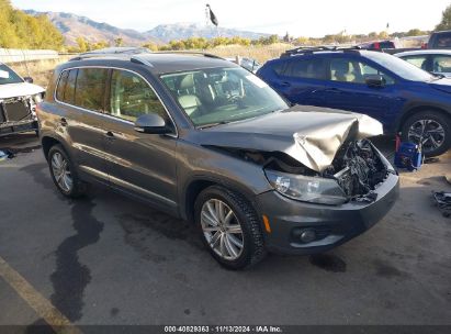 Lot #3035089322 2013 VOLKSWAGEN TIGUAN SE