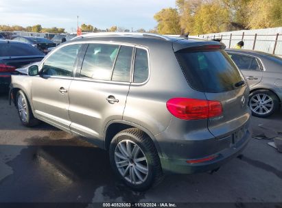 Lot #3035089322 2013 VOLKSWAGEN TIGUAN SE