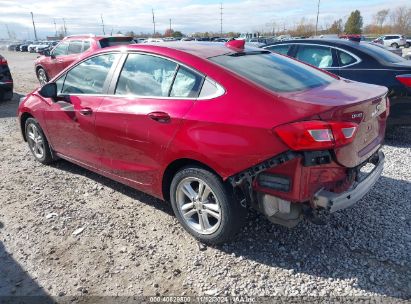 Lot #3032321519 2018 CHEVROLET CRUZE LT AUTO