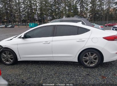 Lot #3035094480 2018 HYUNDAI ELANTRA SEL