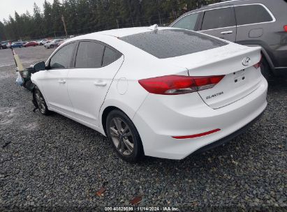 Lot #3035094480 2018 HYUNDAI ELANTRA SEL