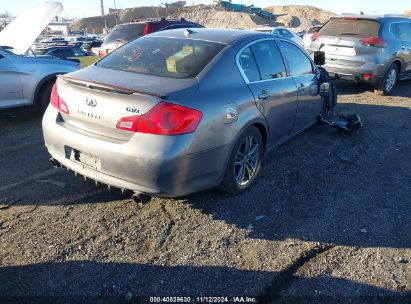 Lot #2995294291 2011 INFINITI G37X