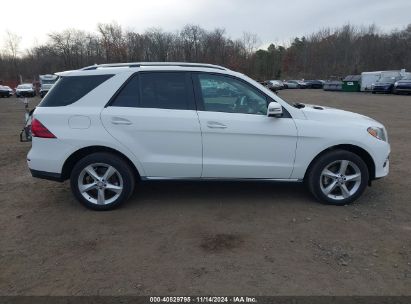 Lot #3056069384 2016 MERCEDES-BENZ GLE 350 4MATIC