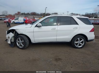 Lot #3056069384 2016 MERCEDES-BENZ GLE 350 4MATIC