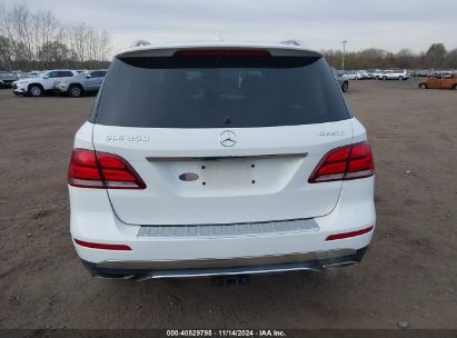 Lot #3056069384 2016 MERCEDES-BENZ GLE 350 4MATIC