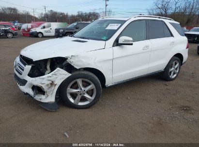 Lot #3056069384 2016 MERCEDES-BENZ GLE 350 4MATIC