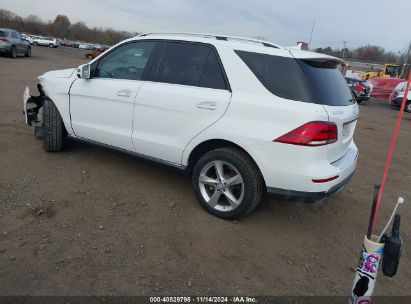 Lot #3056069384 2016 MERCEDES-BENZ GLE 350 4MATIC