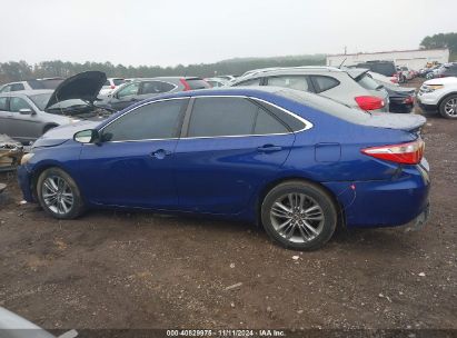 Lot #3035707842 2015 TOYOTA CAMRY SE