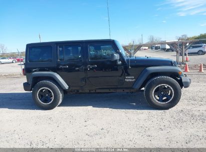 Lot #2992835023 2013 JEEP WRANGLER UNLIMITED SPORT