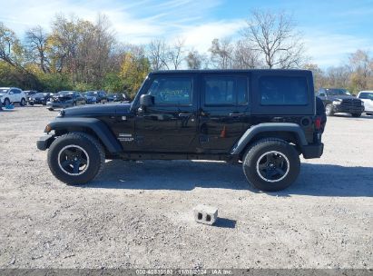 Lot #2992835023 2013 JEEP WRANGLER UNLIMITED SPORT