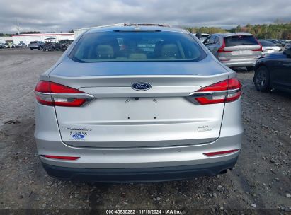 Lot #3035072796 2019 FORD FUSION SEL