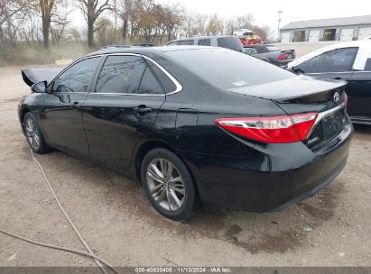 Lot #3035072797 2017 TOYOTA CAMRY SE