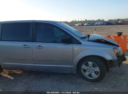 Lot #3035072790 2013 DODGE GRAND CARAVAN SE