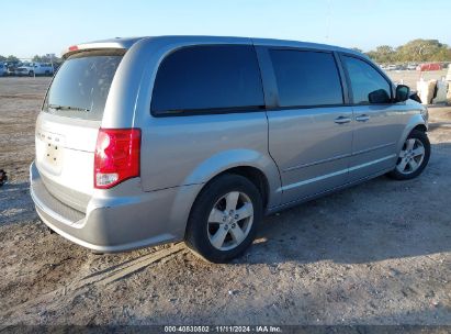 Lot #3035072790 2013 DODGE GRAND CARAVAN SE