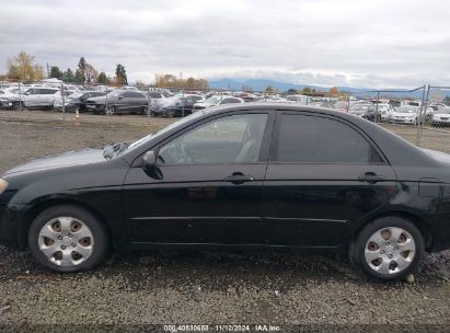 Lot #3051089303 2009 KIA SPECTRA LX