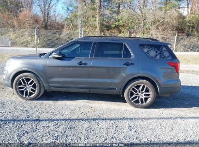 Lot #3041543342 2017 FORD EXPLORER SPORT