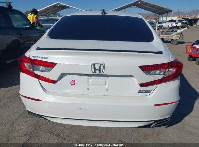 Lot #2995301167 2022 HONDA ACCORD SPORT SPECIAL EDITION