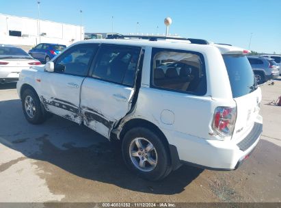 Lot #3035083485 2007 HONDA PILOT EX-L