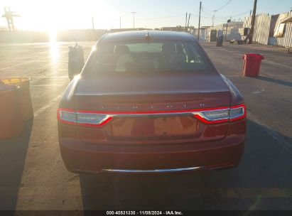 Lot #2992832058 2018 LINCOLN CONTINENTAL SELECT