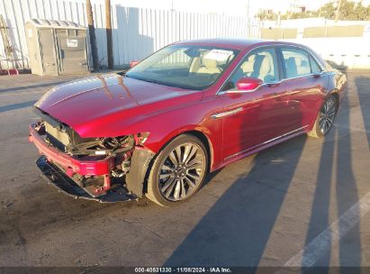 Lot #2992832058 2018 LINCOLN CONTINENTAL SELECT