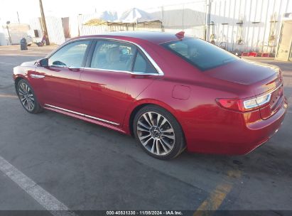 Lot #2992832058 2018 LINCOLN CONTINENTAL SELECT