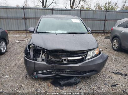 Lot #3034472695 2017 HONDA ODYSSEY EX-L