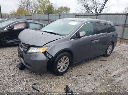 Lot #3034472695 2017 HONDA ODYSSEY EX-L