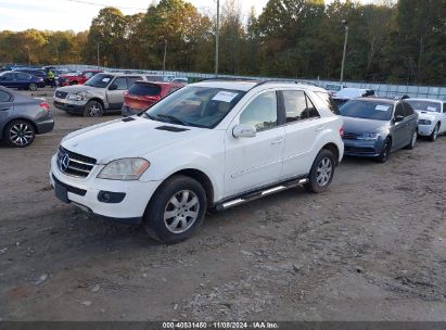 Lot #3004094501 2007 MERCEDES-BENZ ML 350 4MATIC